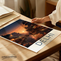 Delhi Poster - India Wall Art