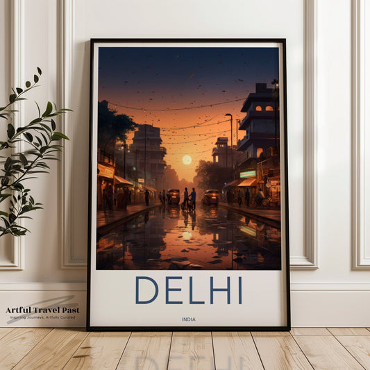 Delhi Poster - India Wall Art