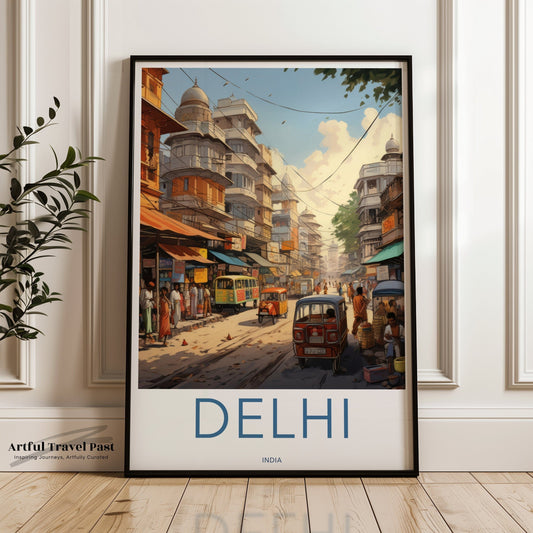 Delhi Poster - India Wall Art