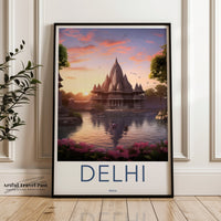 Delhi Poster - India Wall Art