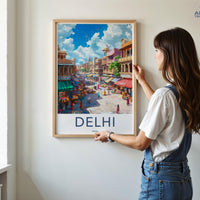 Delhi Poster - India Wall Art