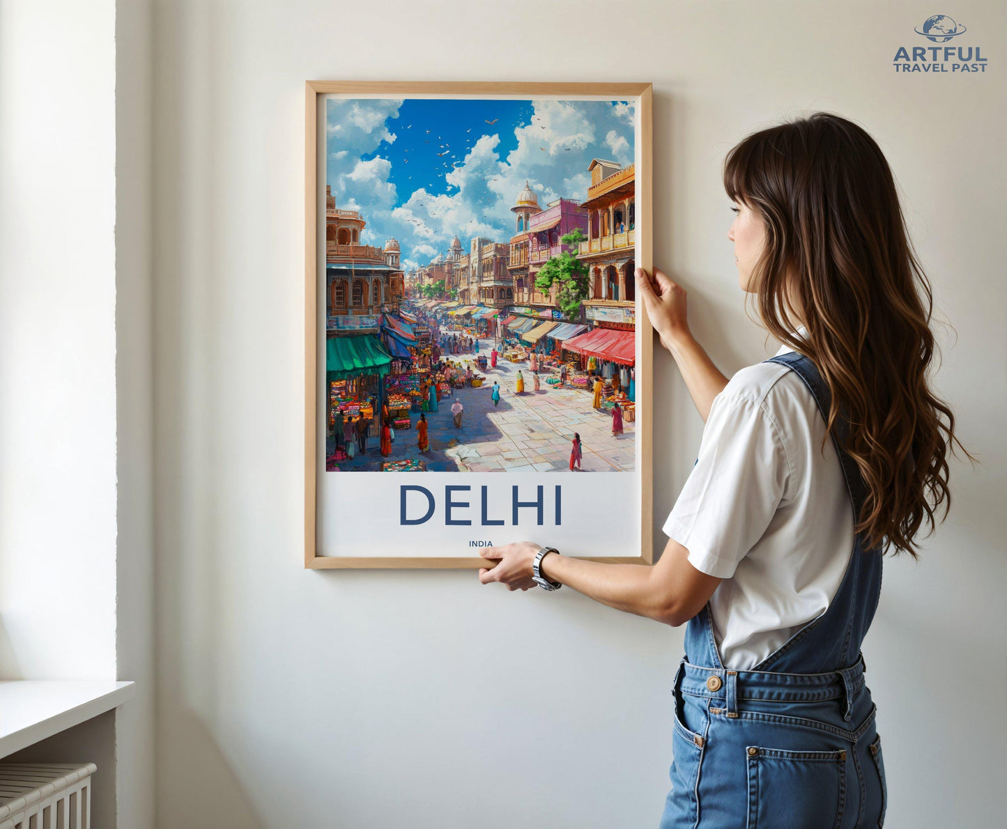 Delhi Poster - India Wall Art