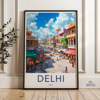 Delhi Poster - India Wall Art