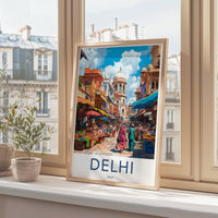 Delhi Poster - India Wall Art