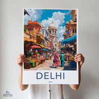 Delhi Poster - India Wall Art