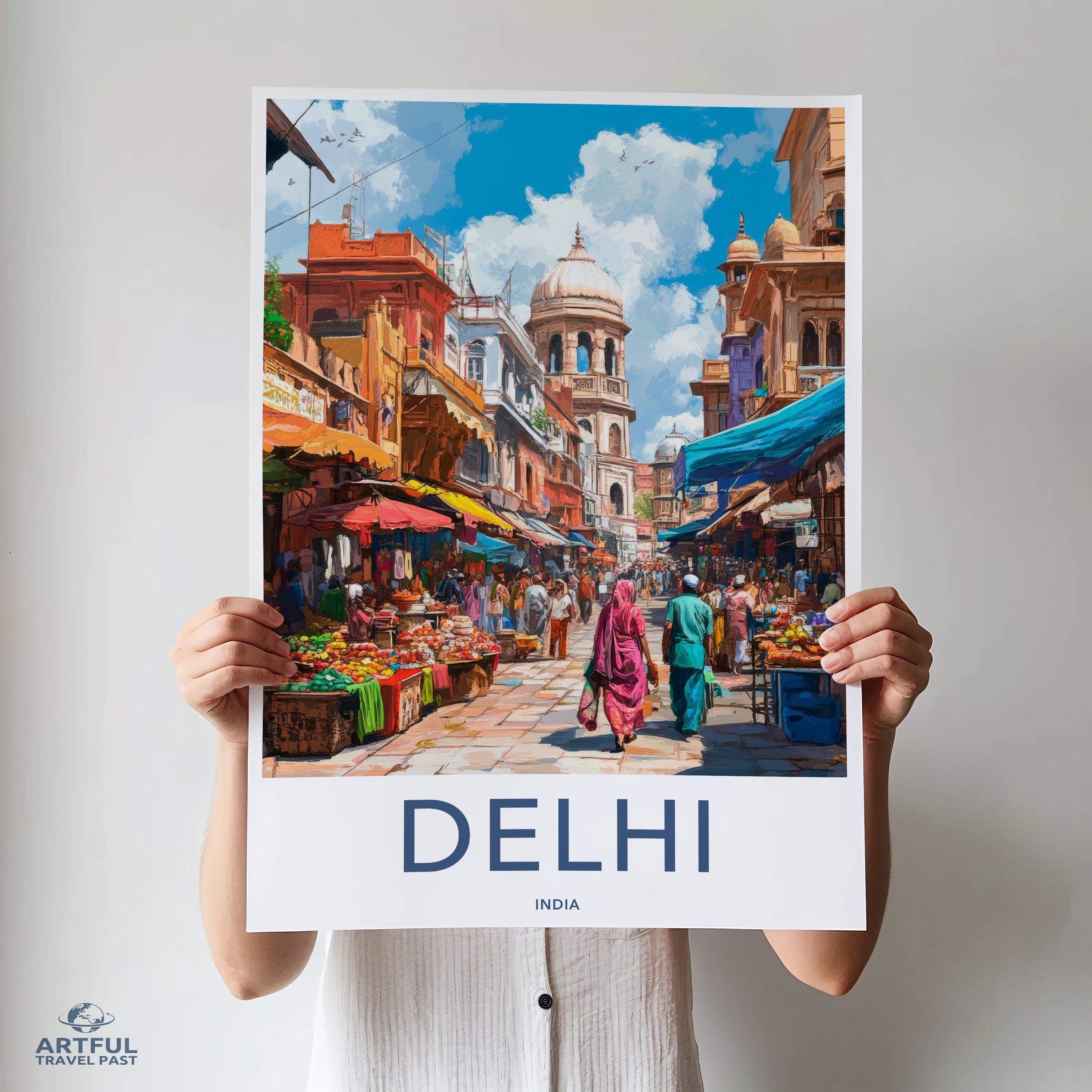 Delhi Poster - India Wall Art