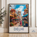 Delhi Poster - India Wall Art