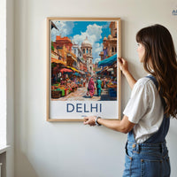 Delhi Poster - India Wall Art
