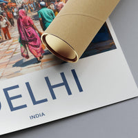 Delhi Poster - India Wall Art