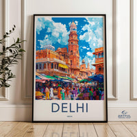 Delhi Poster - India Wall Art