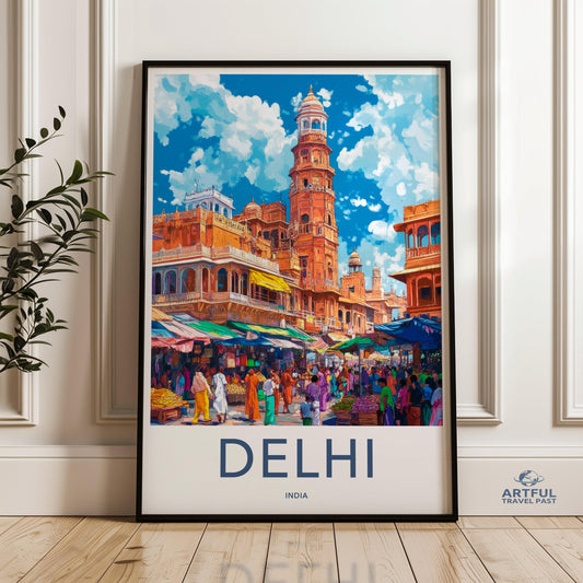 Delhi Poster - India Wall Art