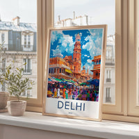 Delhi Poster - India Wall Art