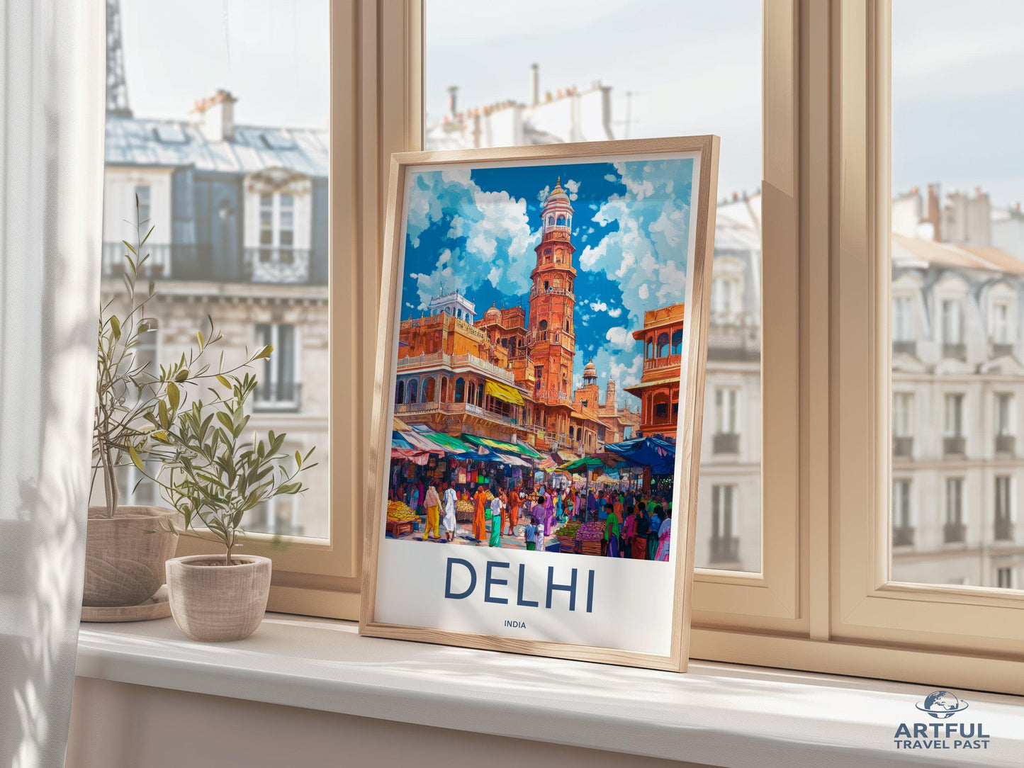 Delhi Poster - India Wall Art