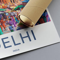 Delhi Poster - India Wall Art