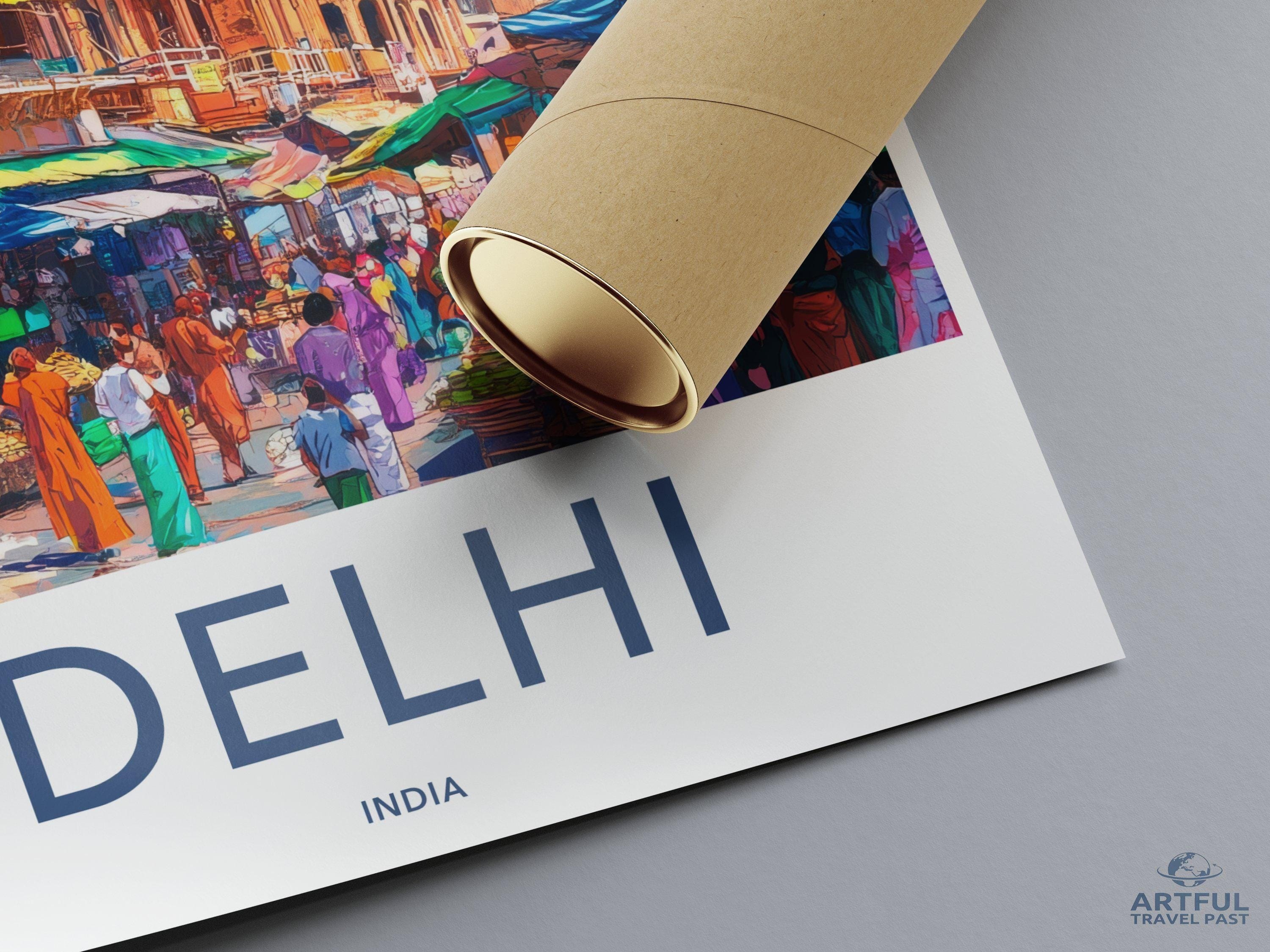 Delhi Poster - India Wall Art