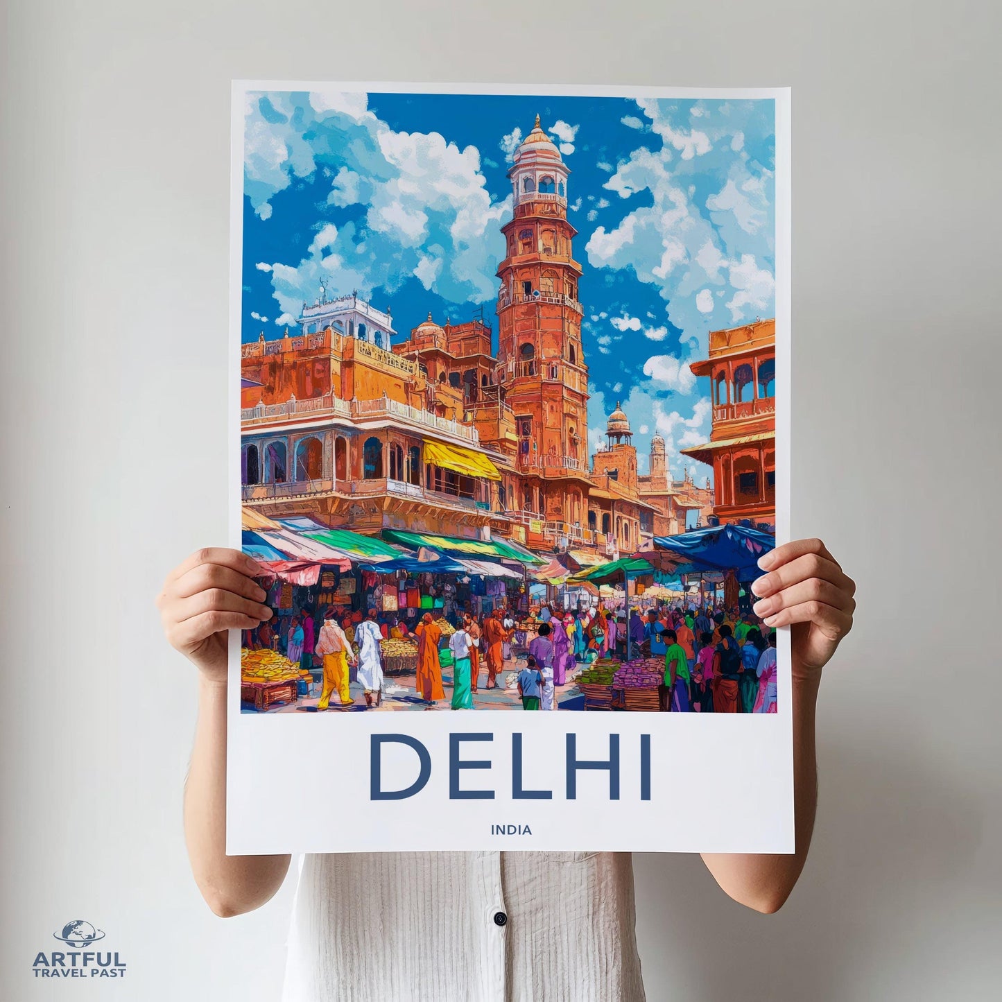 Delhi Poster - India Wall Art