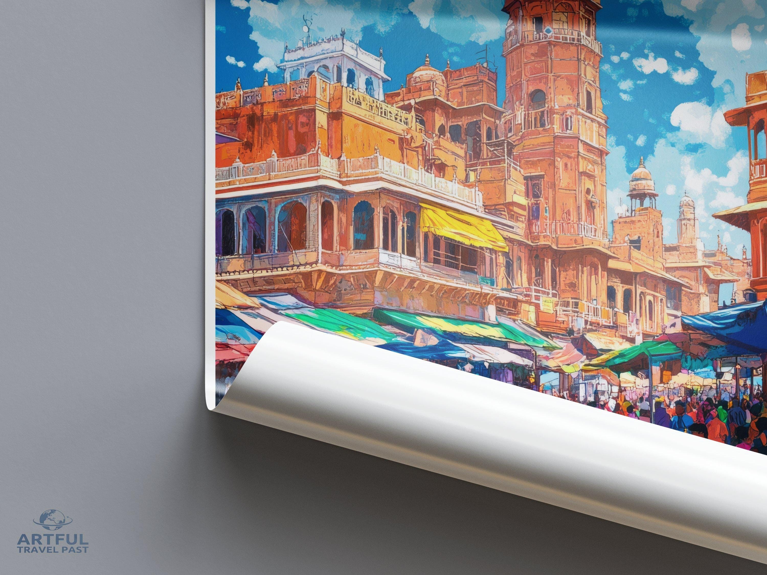 Delhi Poster - India Wall Art
