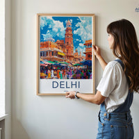 Delhi Poster - India Wall Art