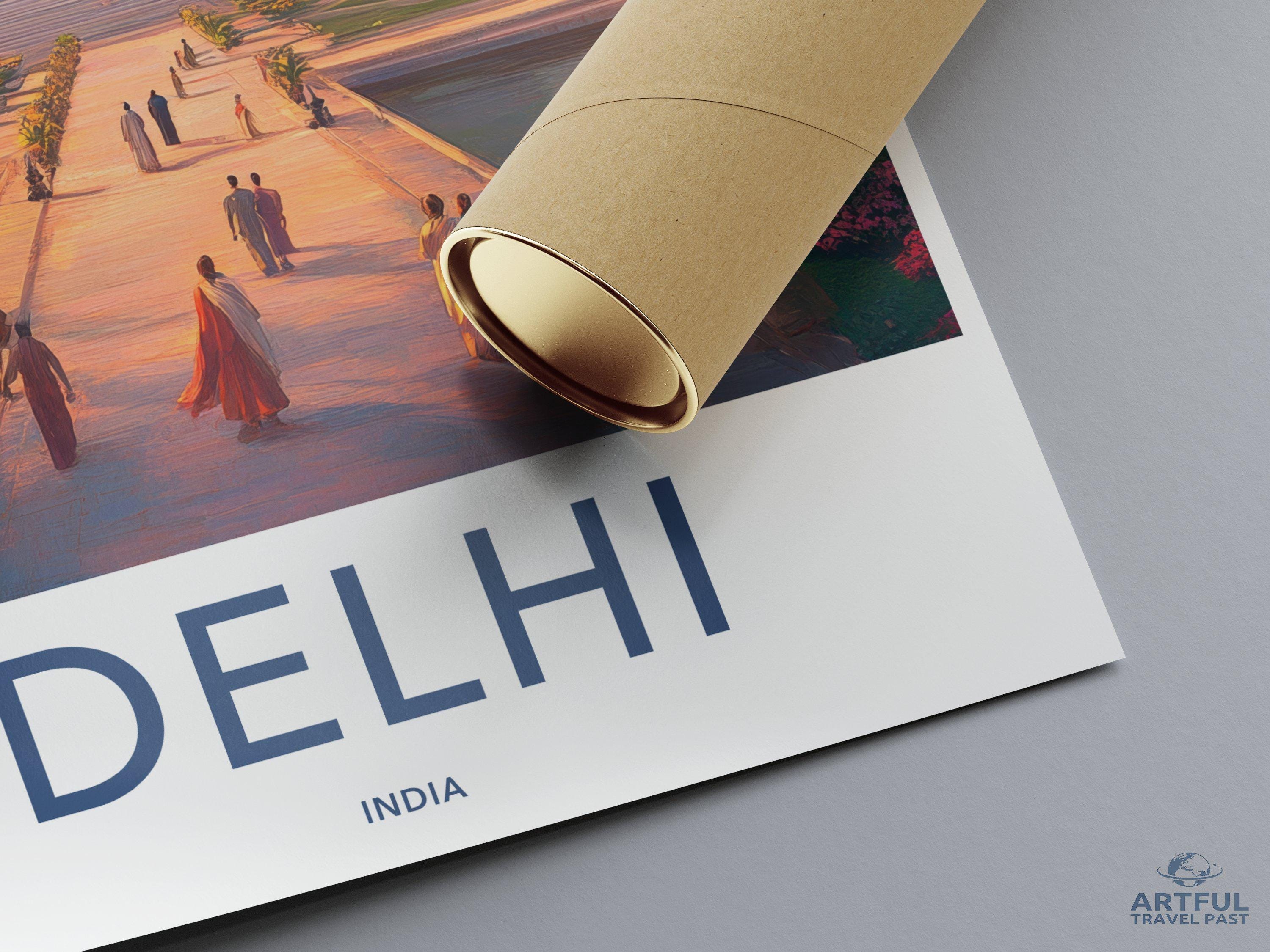 Delhi Poster - India Wall Art