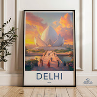 Delhi Poster - India Wall Art