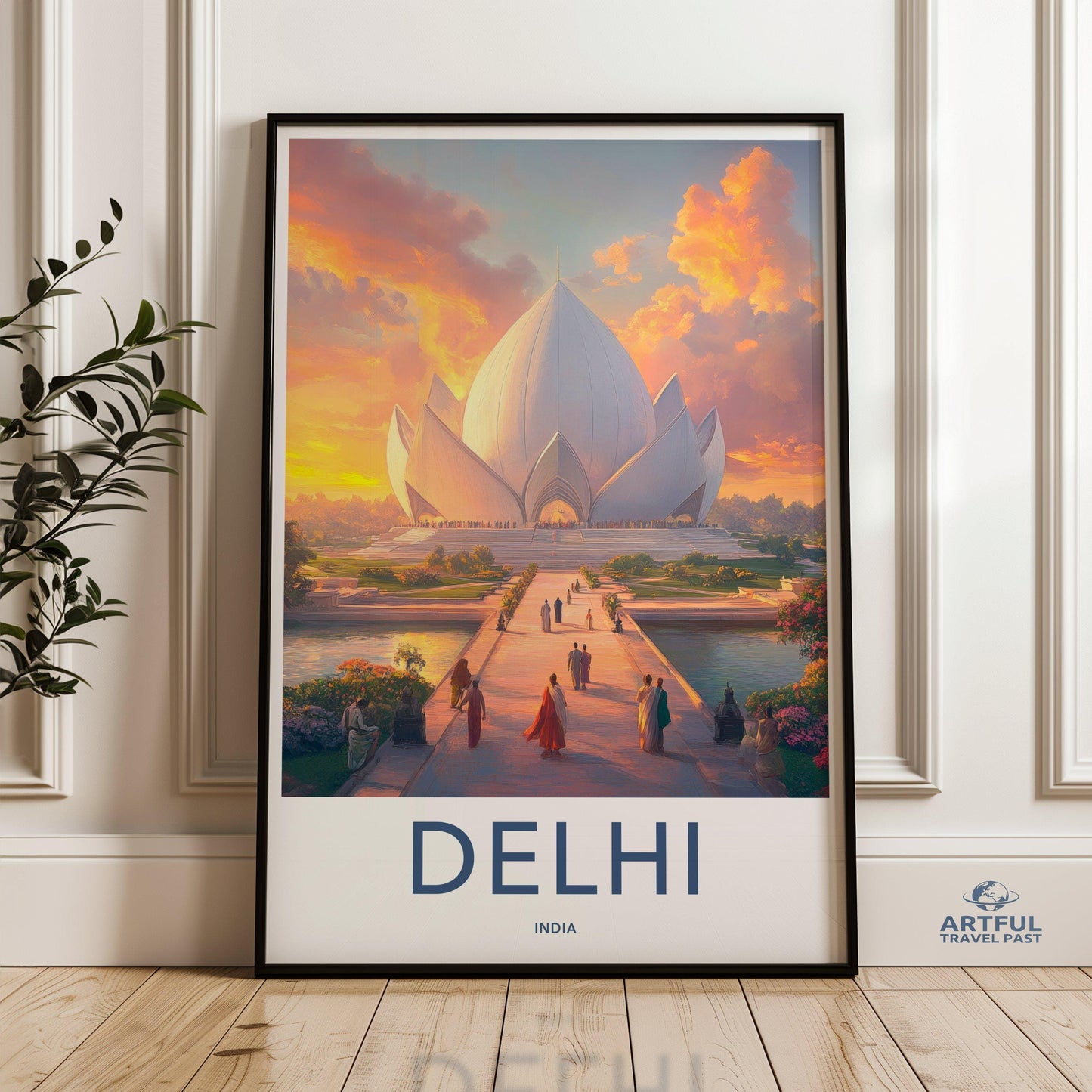Delhi Poster - India Wall Art