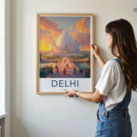 Delhi Poster - India Wall Art