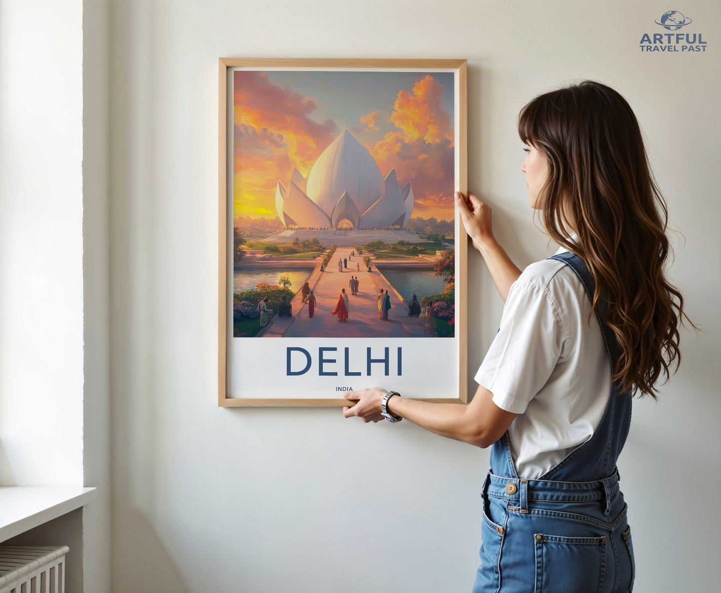 Delhi Poster - India Wall Art
