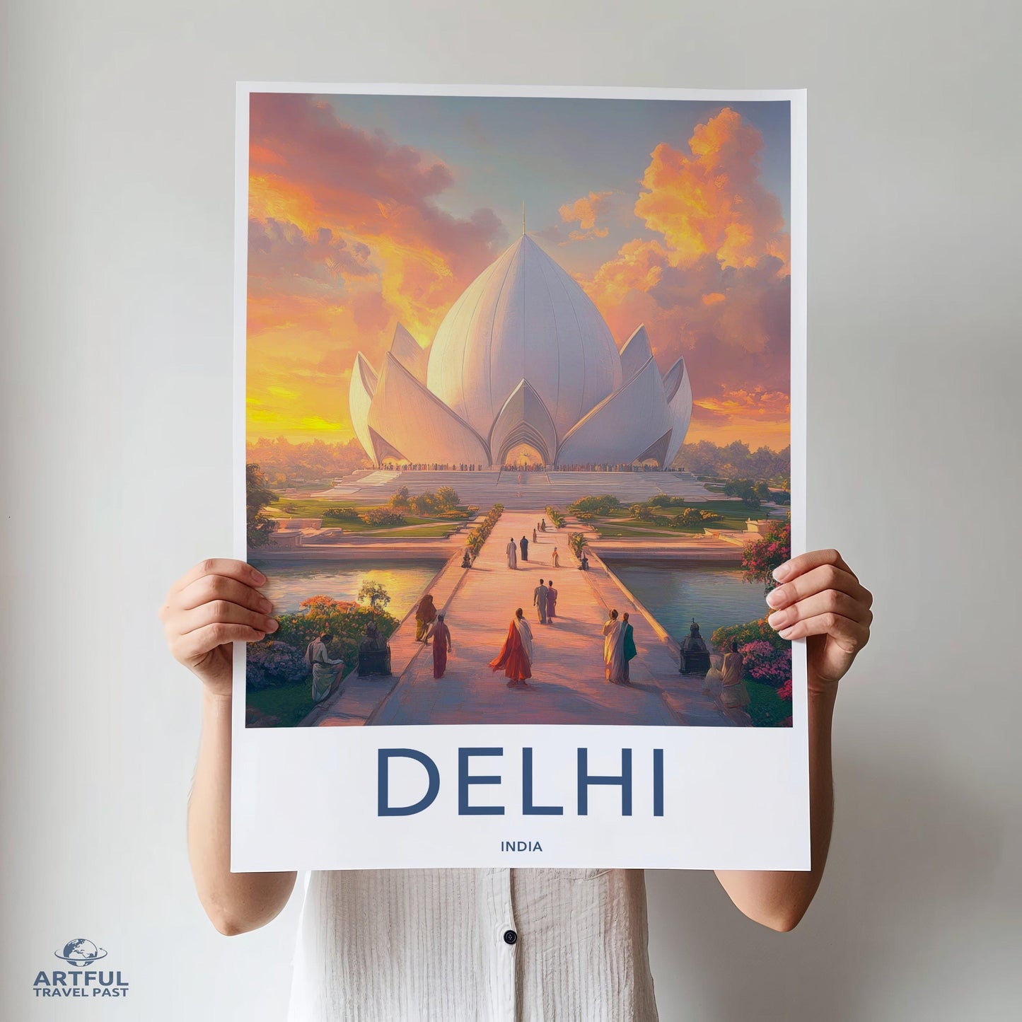 Delhi Poster - India Wall Art