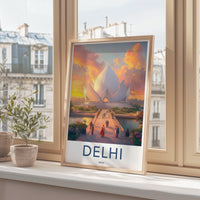 Delhi Poster - India Wall Art