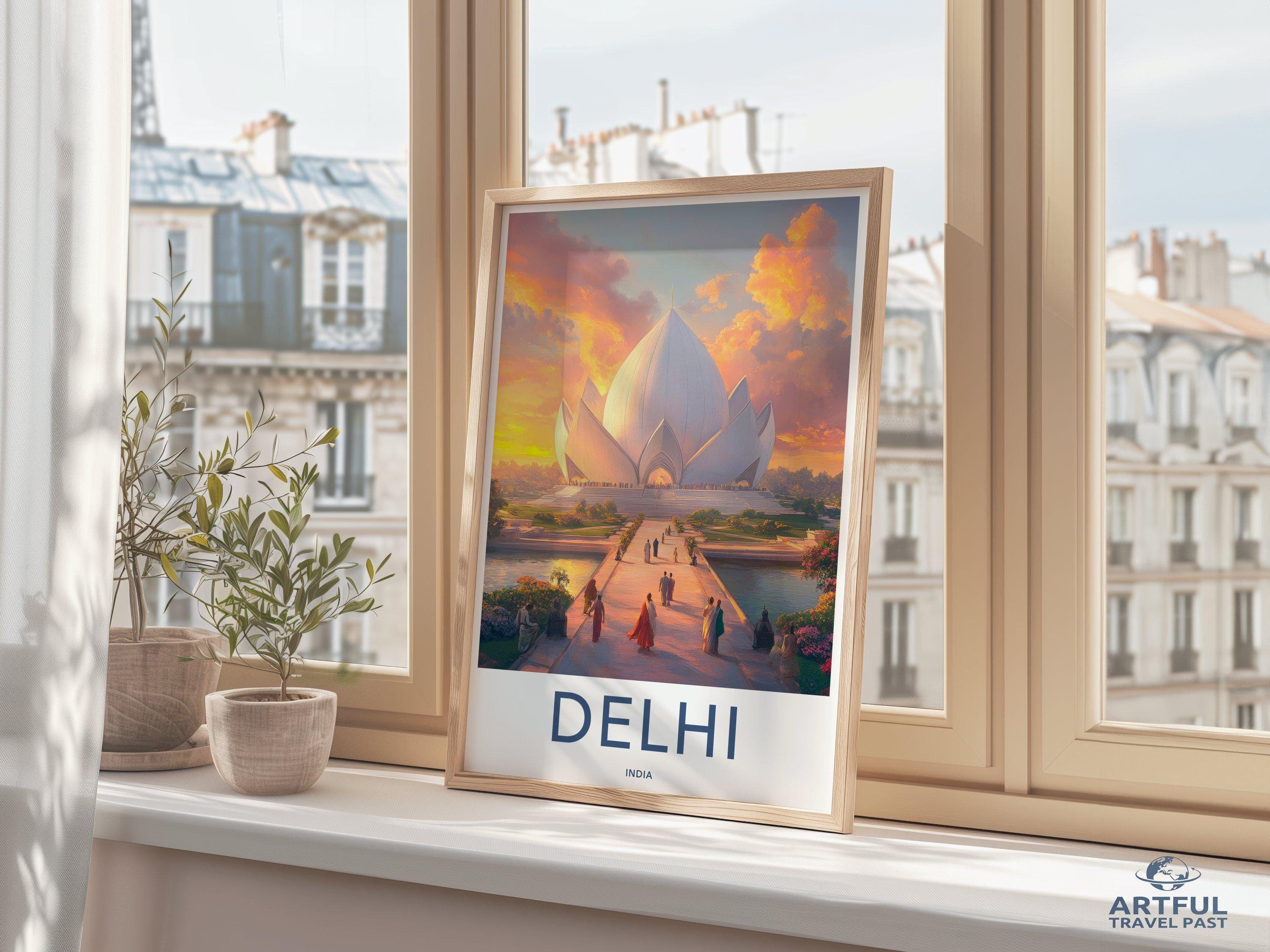 Delhi Poster - India Wall Art