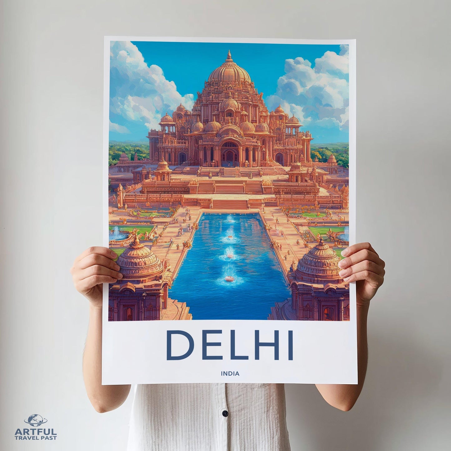 Delhi Poster - India Wall Art