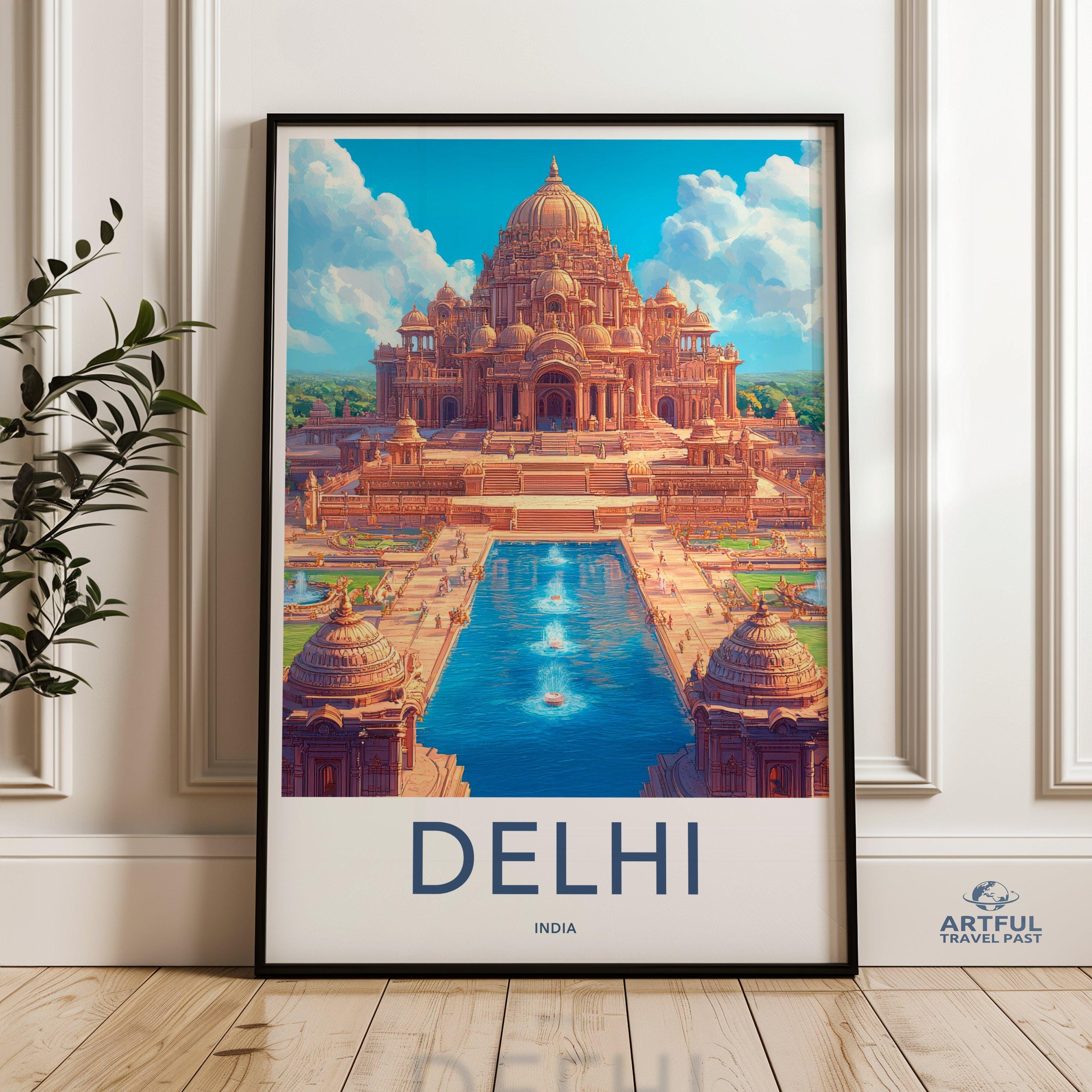 Delhi Poster - India Wall Art