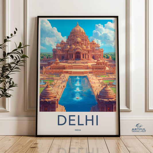 Delhi Poster - India Wall Art