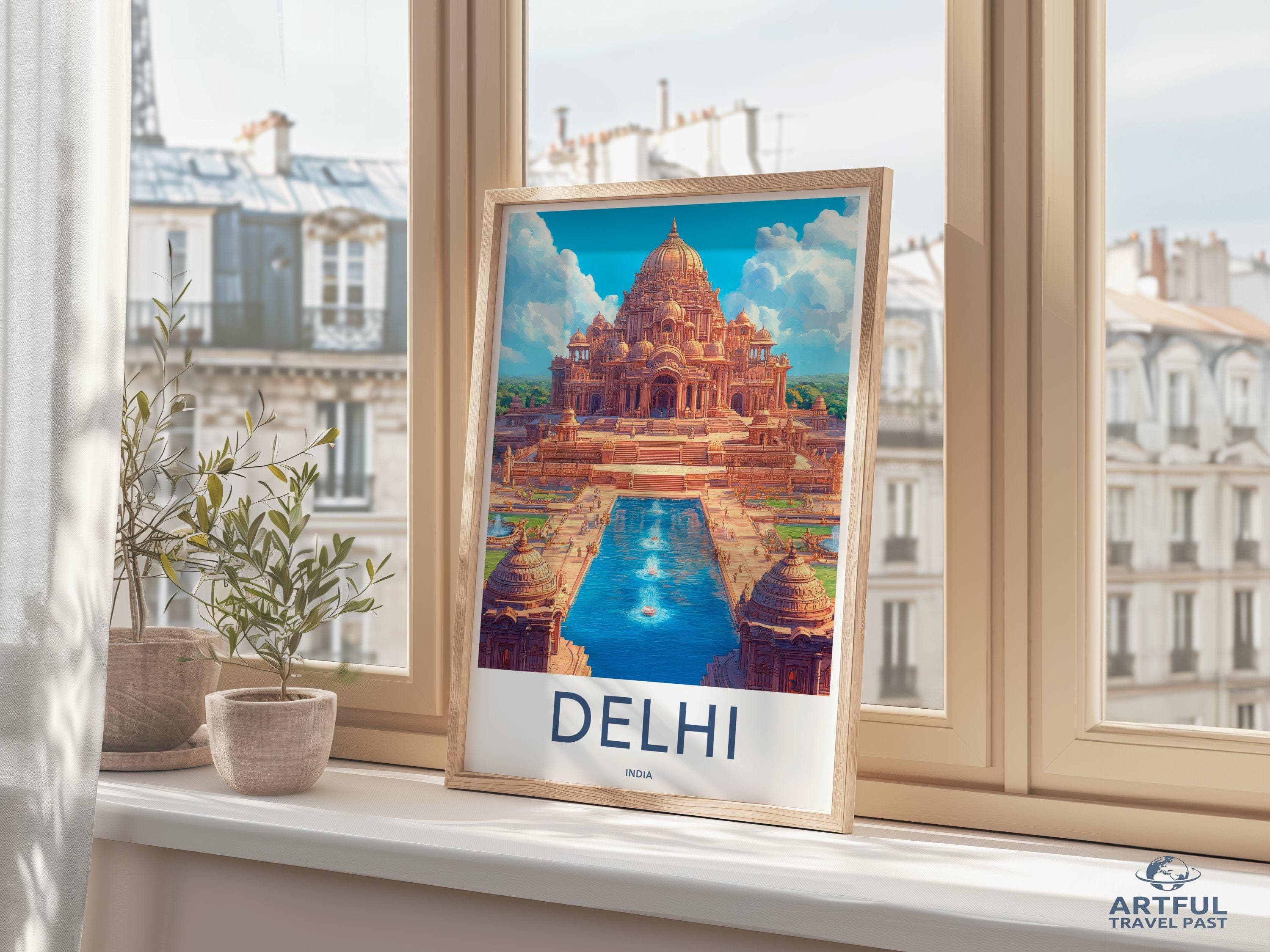 Delhi Poster - India Wall Art