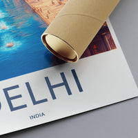 Delhi Poster - India Wall Art