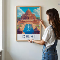 Delhi Poster - India Wall Art
