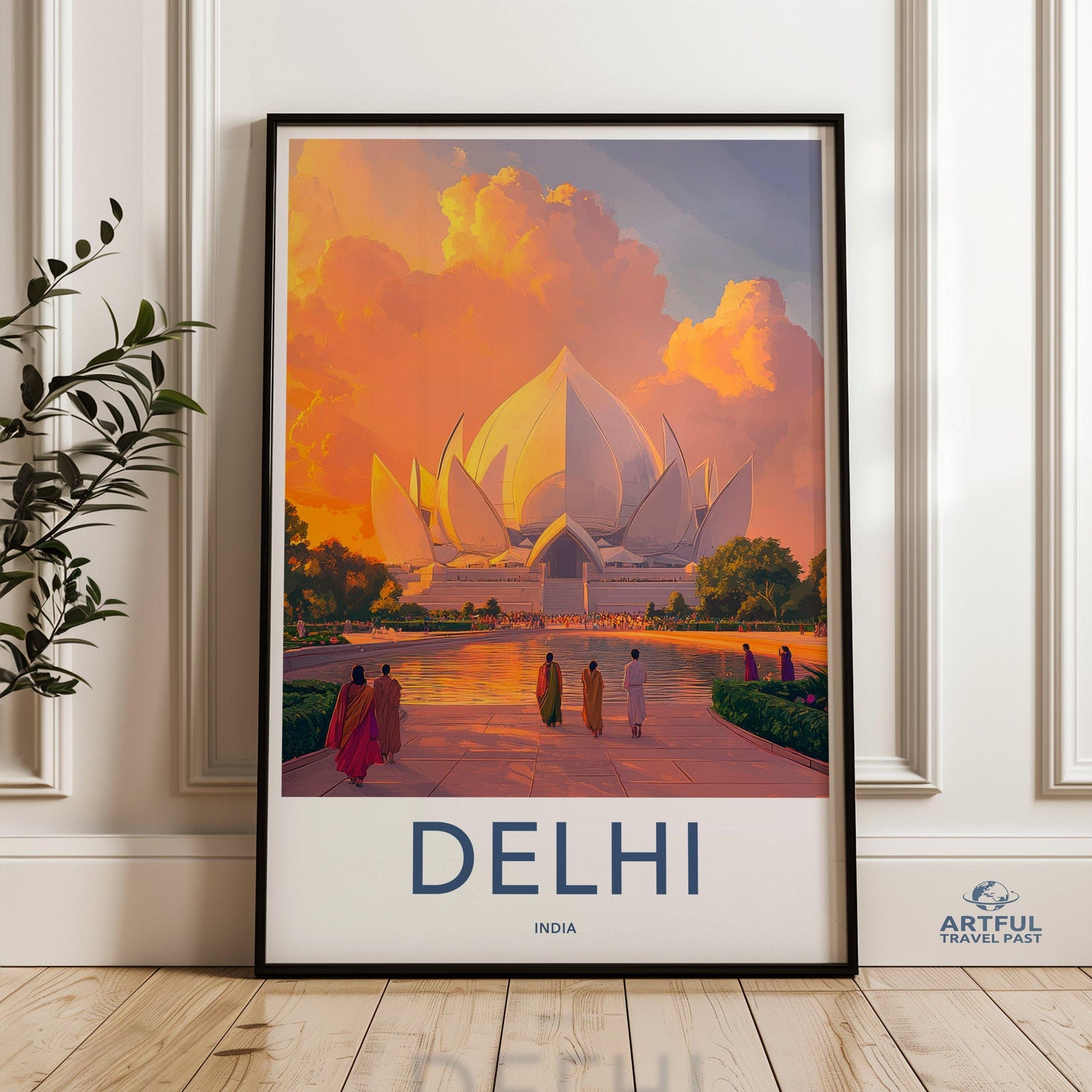 Delhi Poster - India Wall Art