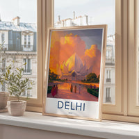Delhi Poster - India Wall Art
