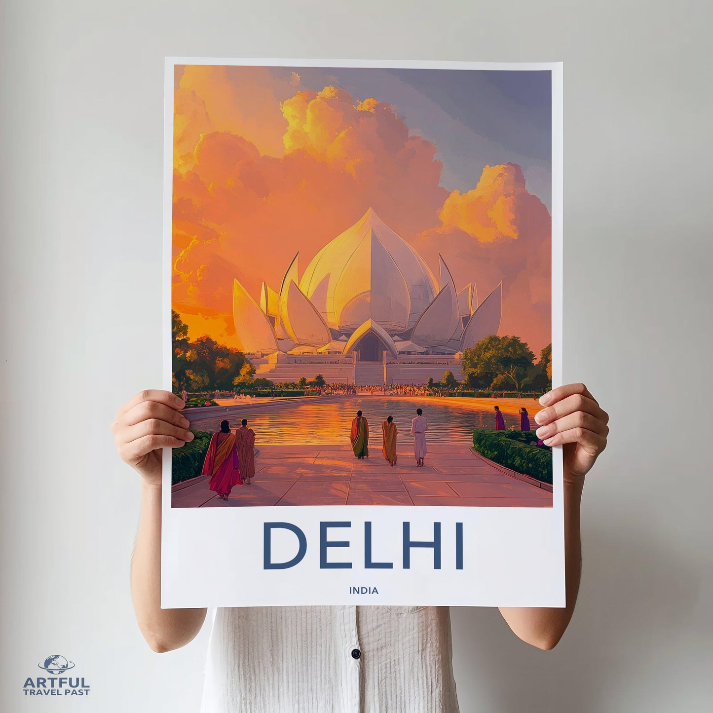 Delhi Poster - India Wall Art