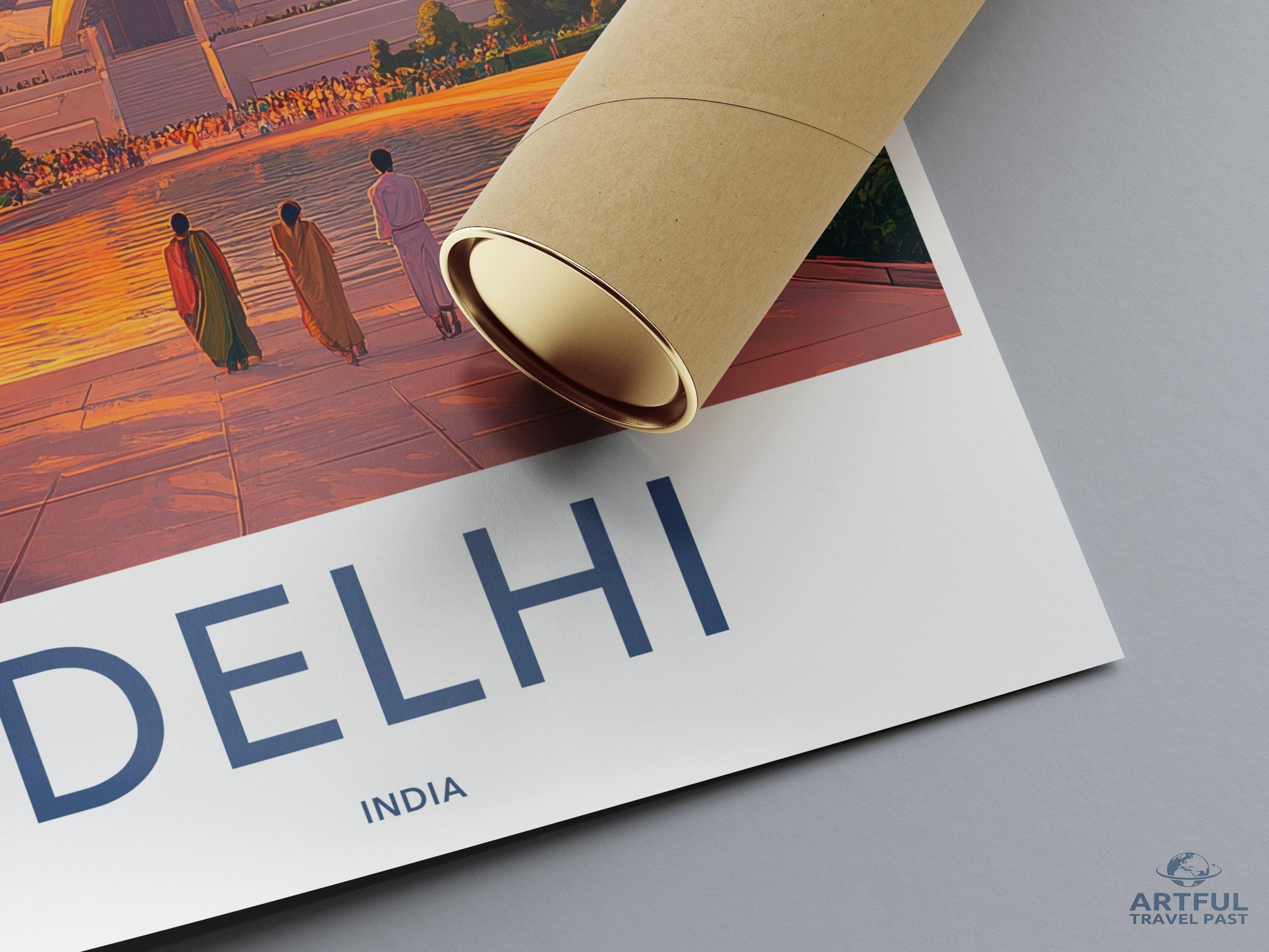 Delhi Poster - India Wall Art