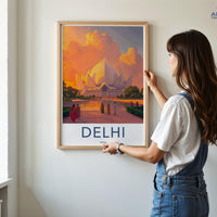 Delhi Poster - India Wall Art