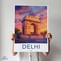 Delhi Poster - India Wall Art