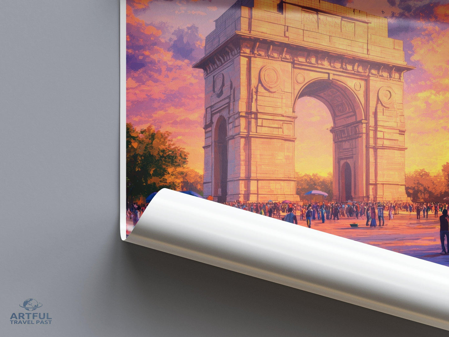 Delhi Poster - India Wall Art