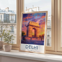 Delhi Poster - India Wall Art