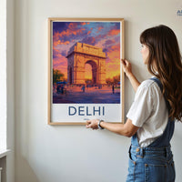 Delhi Poster - India Wall Art