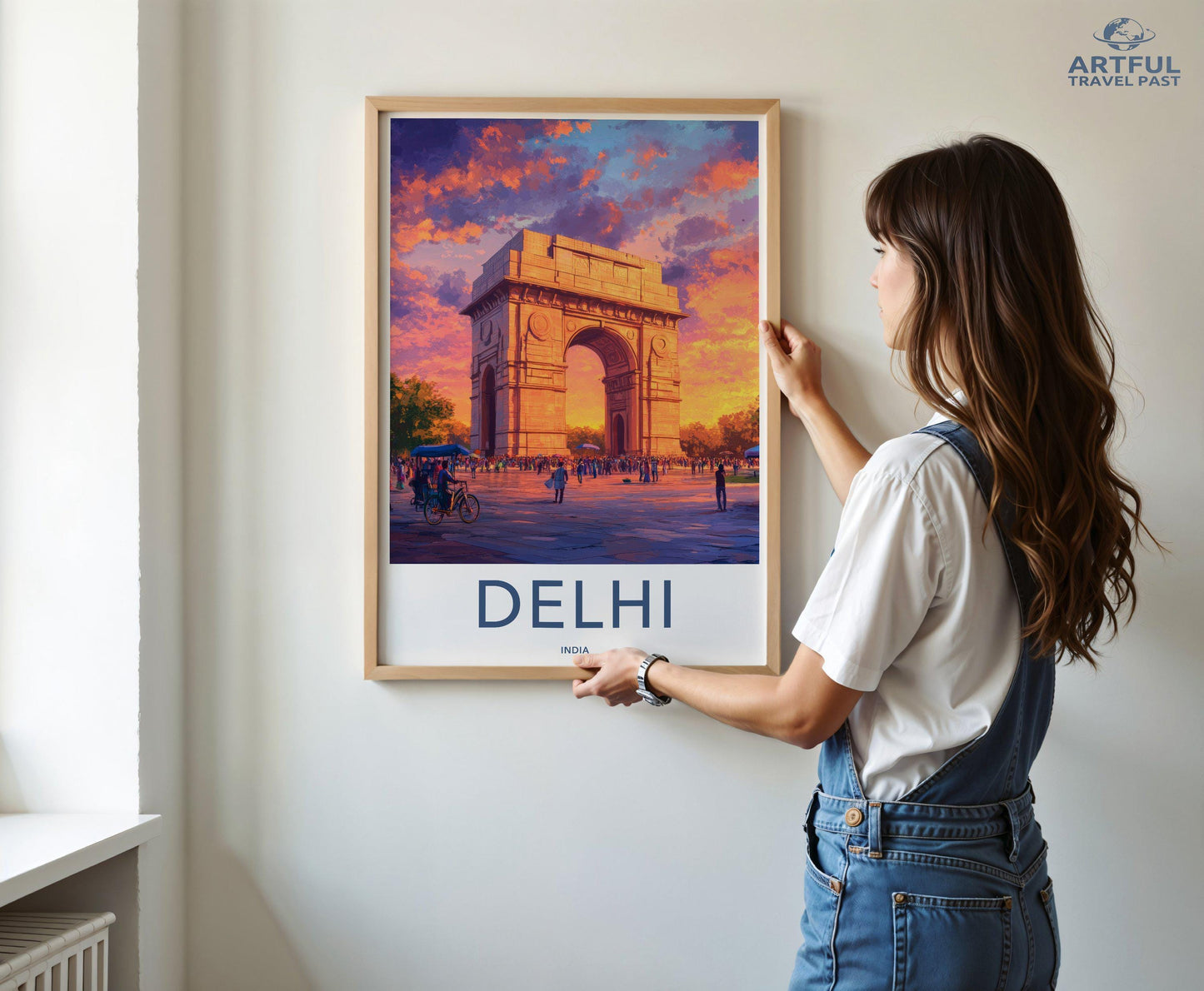 Delhi Poster - India Wall Art