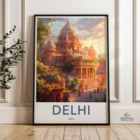 Delhi Poster - India Wall Art