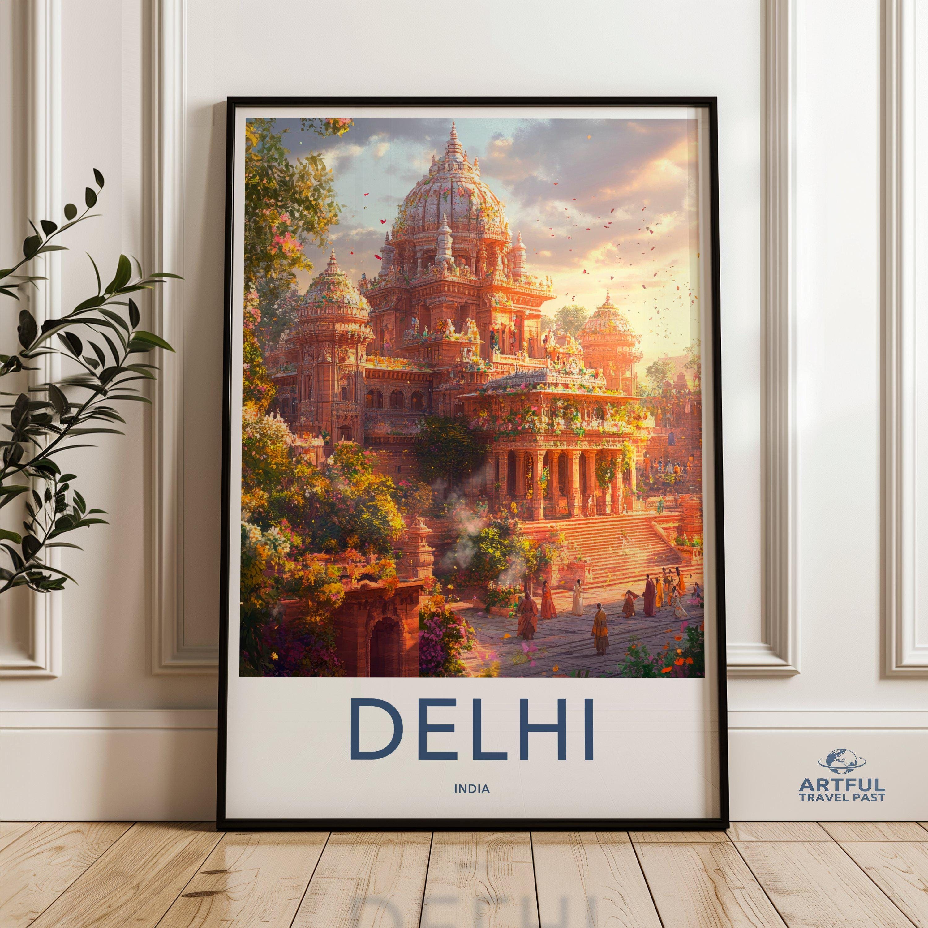 Delhi Poster - India Wall Art