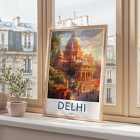 Delhi Poster - India Wall Art
