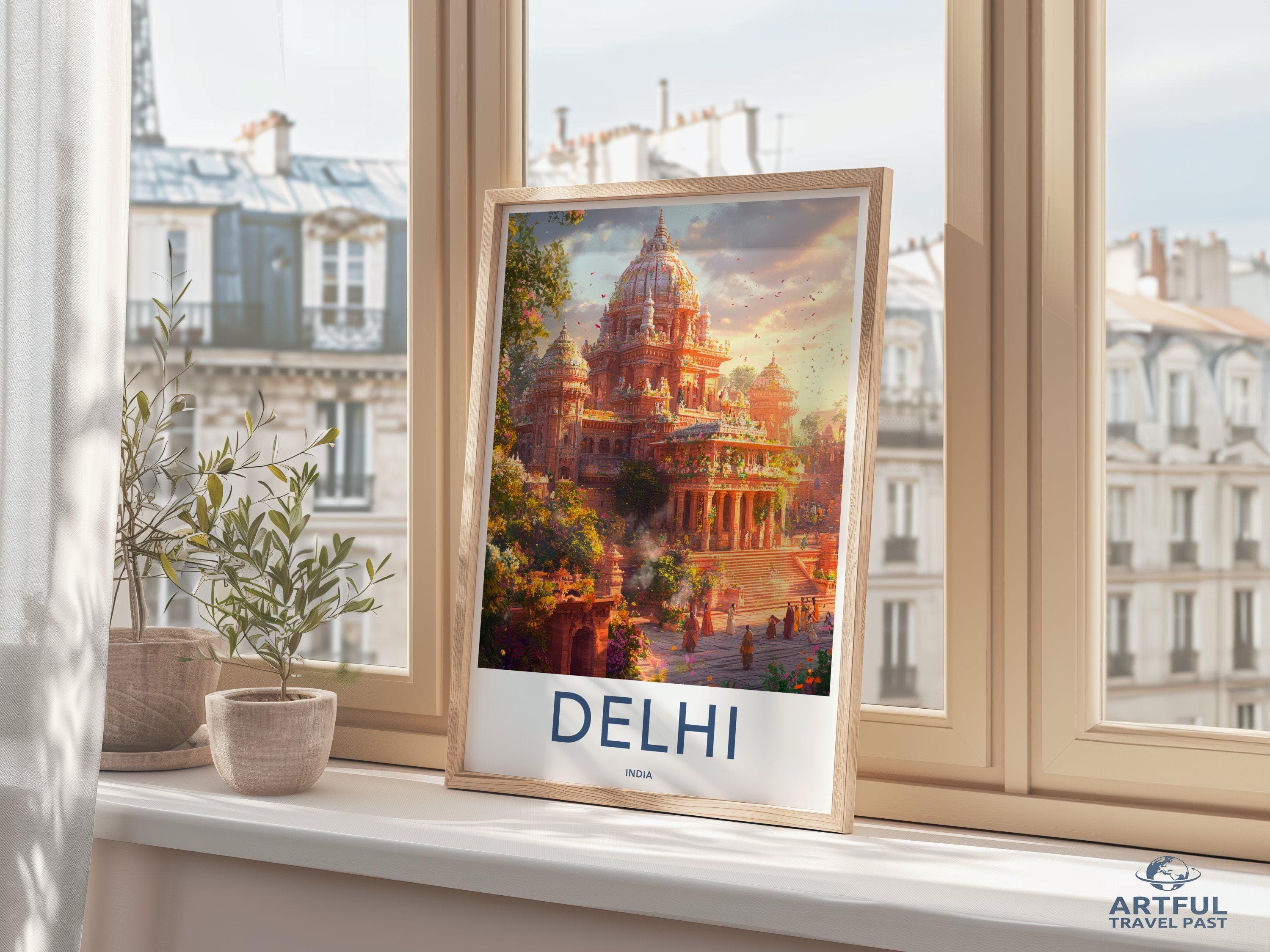 Delhi Poster - India Wall Art